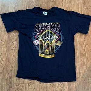 World Series Champions Yankees T-Shirt 1996 Pro player size large